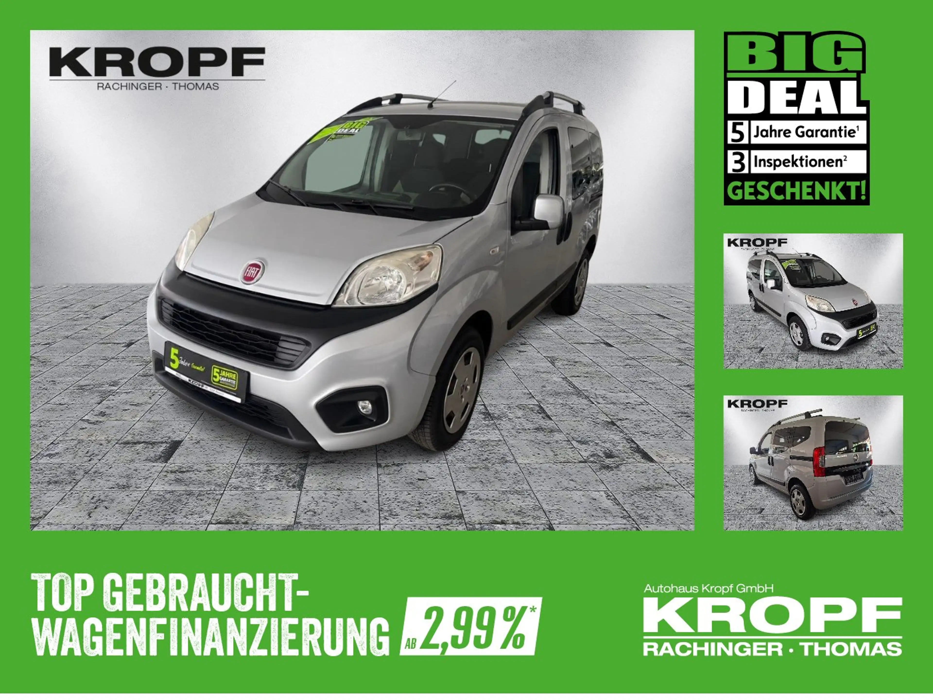 Fiat Qubo 1.3 Multijet 16V Lounge SHZ+PDC+Facelift