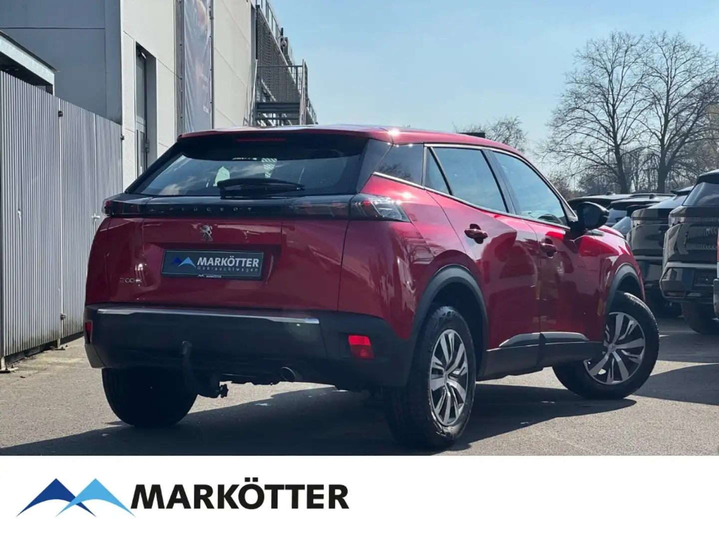Peugeot 2008 Active 1.5 BlueHDi 110 EU6d AHK/SHZ/DAB/PDC h. Rouge - 2