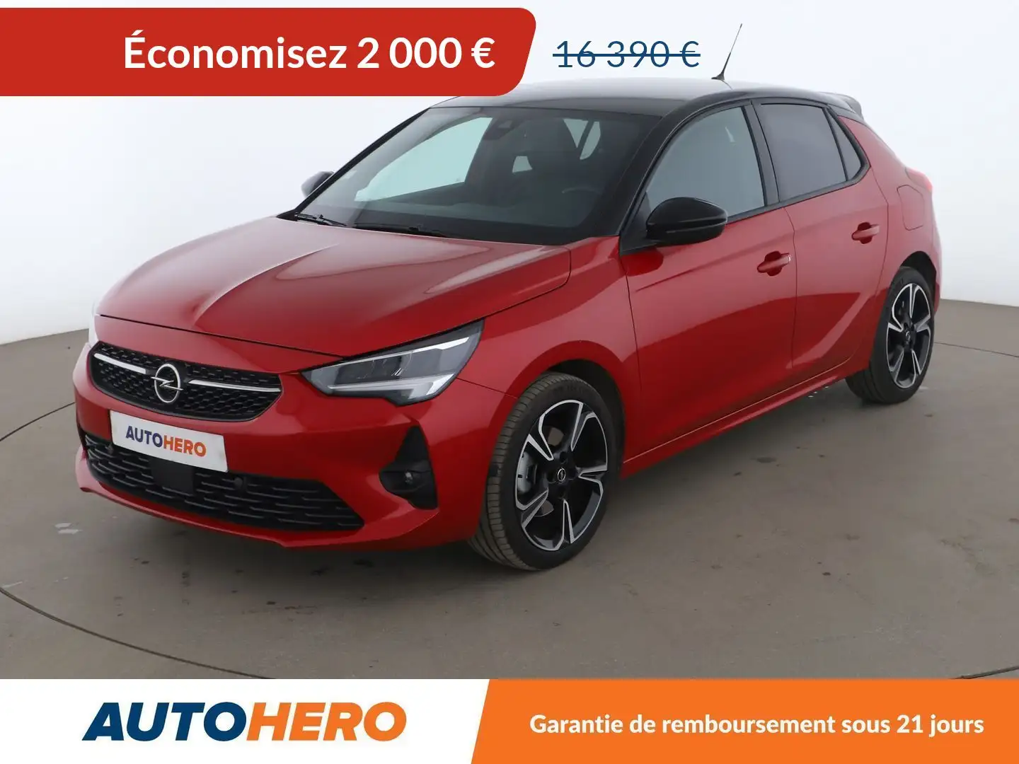 Opel Corsa 1.2 Turbo GS Line Auto Rouge - 1