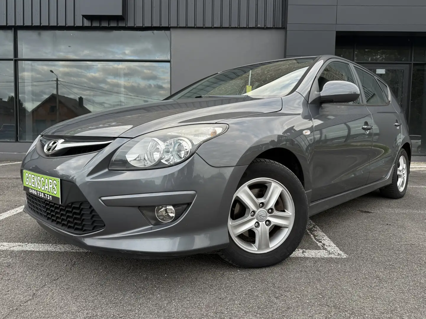Hyundai i30 1.6 CRDi AIRCO,GARANTIE,PRETE IMMATRICULÉE😍 Grijs - 1