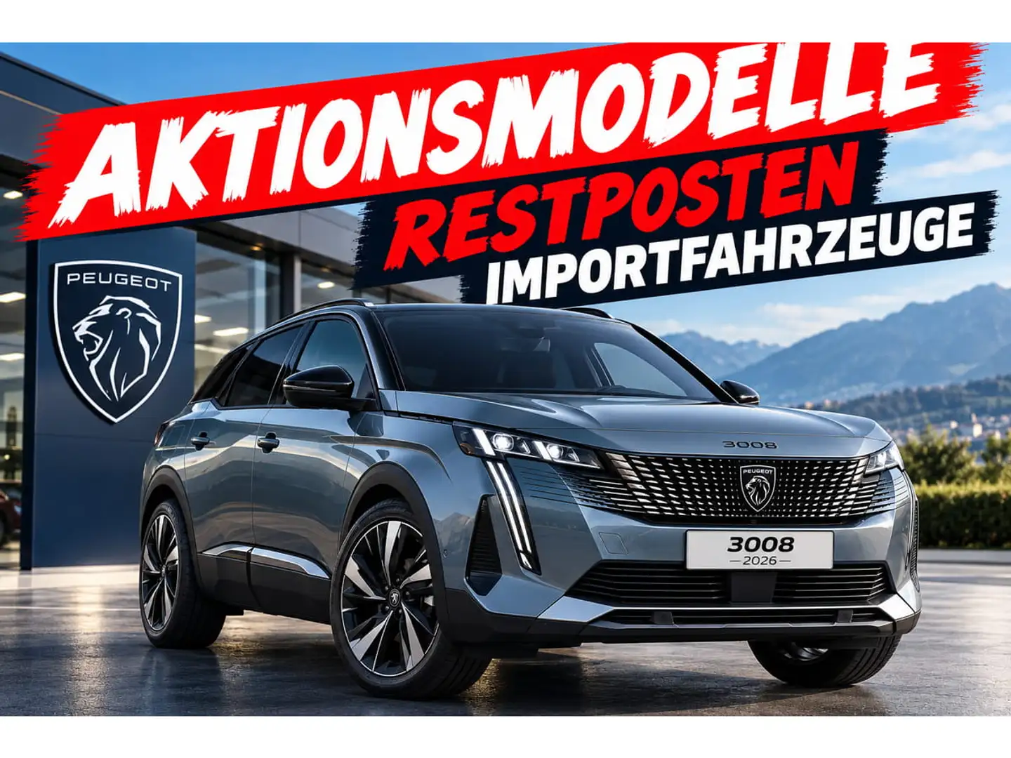 Peugeot 3008 3008 Hybrid 145 e-DCS6 GT " AHK" Grau - 1