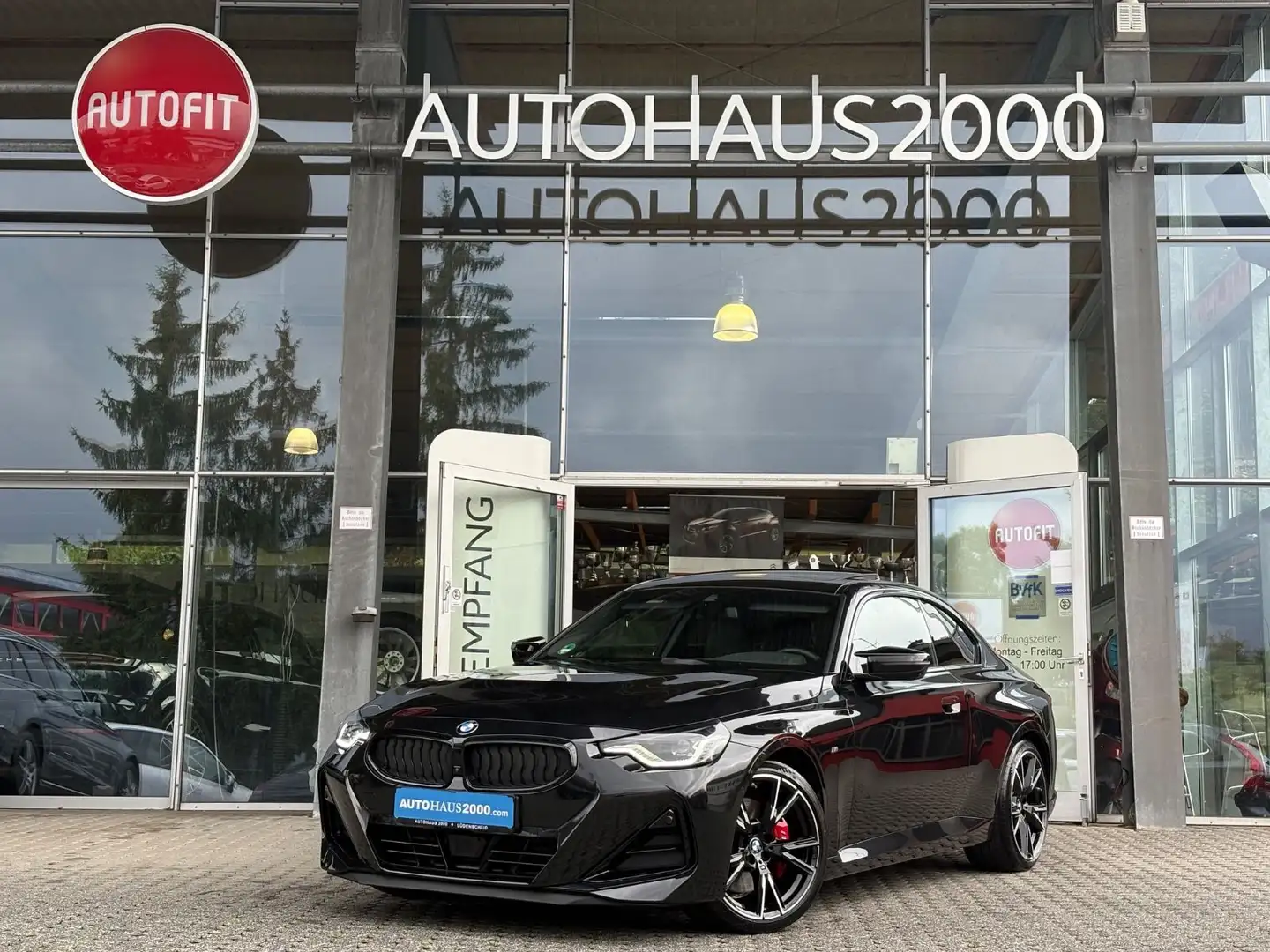 BMW 240 Coupe xDrive/HUD/LED/HARMAN/SHD/RFK/SHADOW Чорний - 1