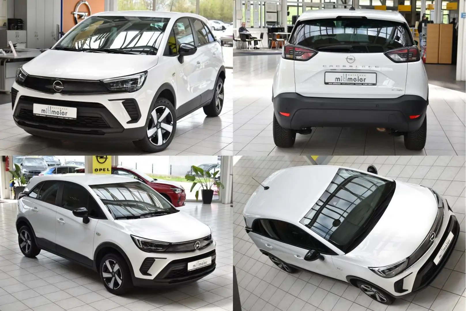 Opel Crossland 1.2T 81KW LED Klimaautom. Edition Blanc - 2