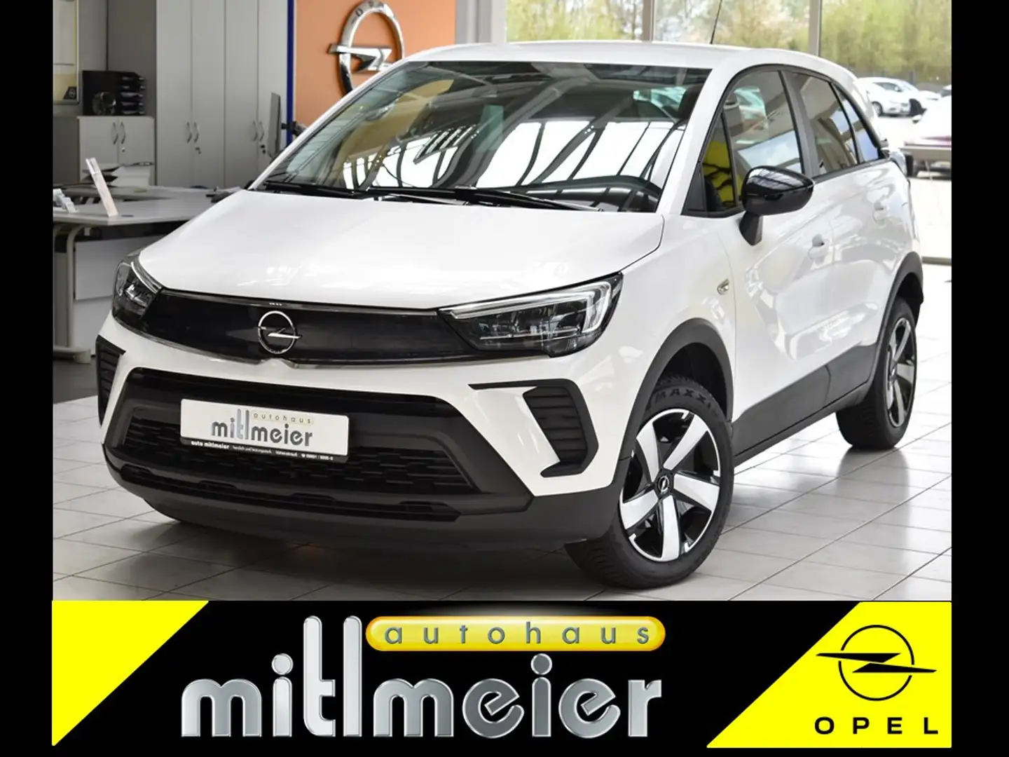 Opel Crossland 1.2T 81KW LED Klimaautom. Edition Blanc - 1