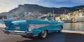 Chevrolet Bel Air CHEVY BEL AIR ’57 CONV. 283ci "CELEBRITY OWNED" Blauw - thumbnail 1