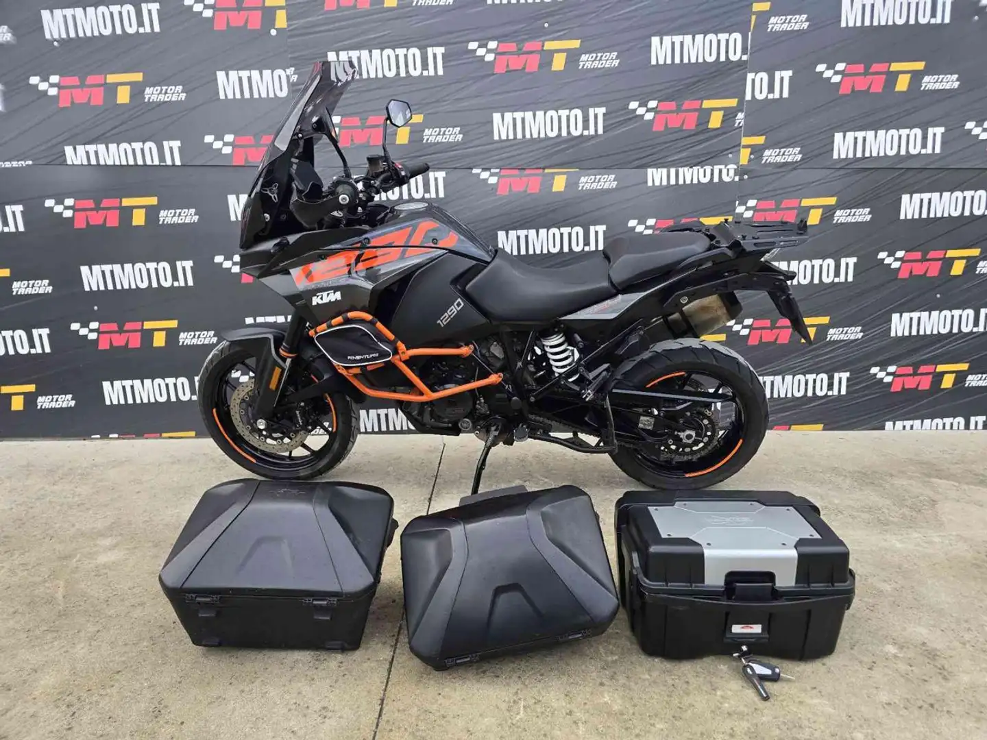 KTM 1290 Super Adventure Tris Valige Arancione - 1