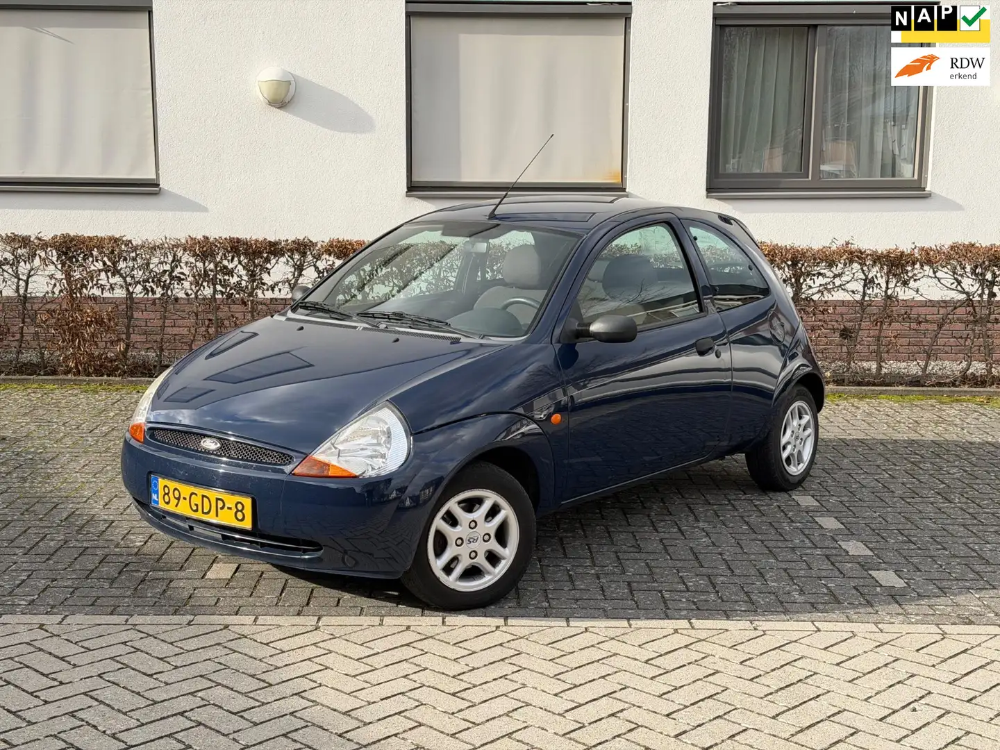 Ford Ka/Ka+ 1.3 Cool & Sound NAP NIEUWE APK AIRCO Blau - 1