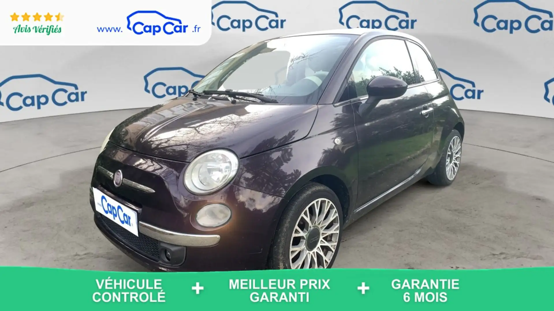 Fiat 500 1.2 69 Lounge - Première main - 1