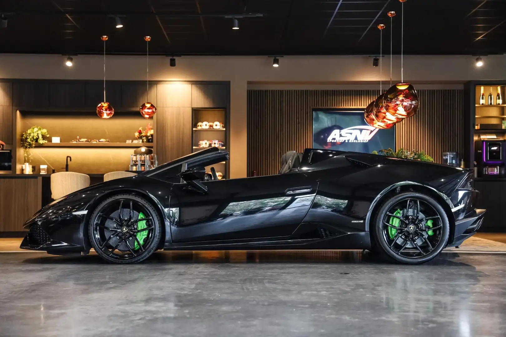 Lamborghini Huracán 5.2 V10 LP610-4. Spider, 610 PK, Keramiek, Lift/Sy Zwart - 2