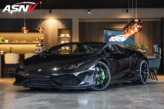 Lamborghini Huracán 5.2 V10 LP610-4. Spider, 610 PK, Keramiek, Lift/Sy