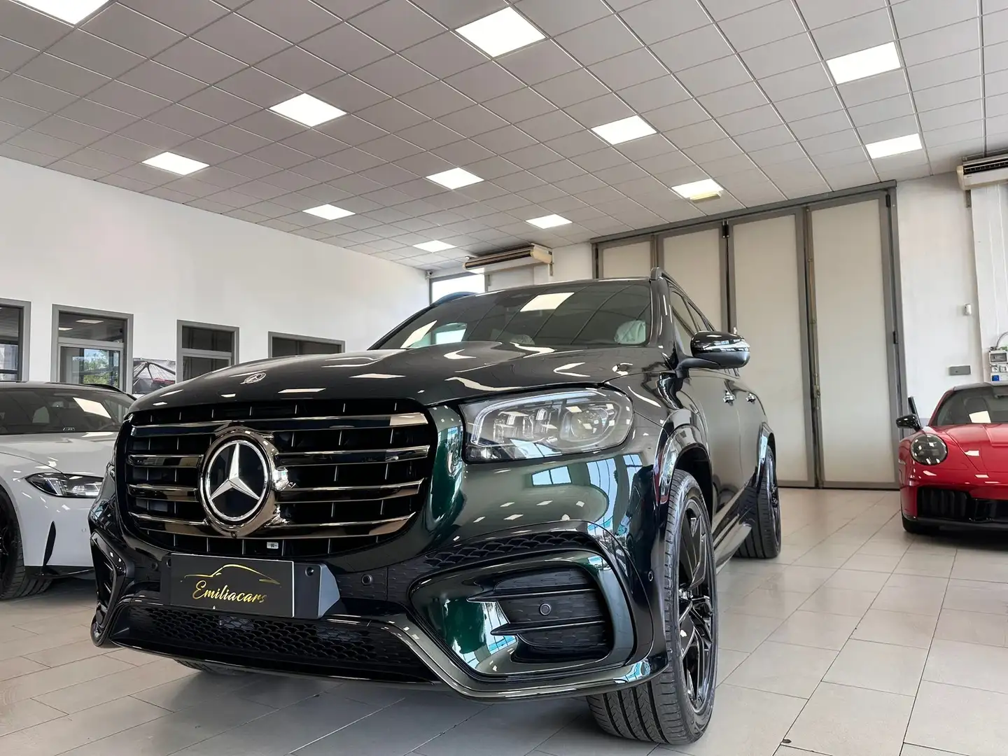 Mercedes-Benz GLS 450 GLS 450 d AMG Premium Plus 4matic auto Zielony - 2