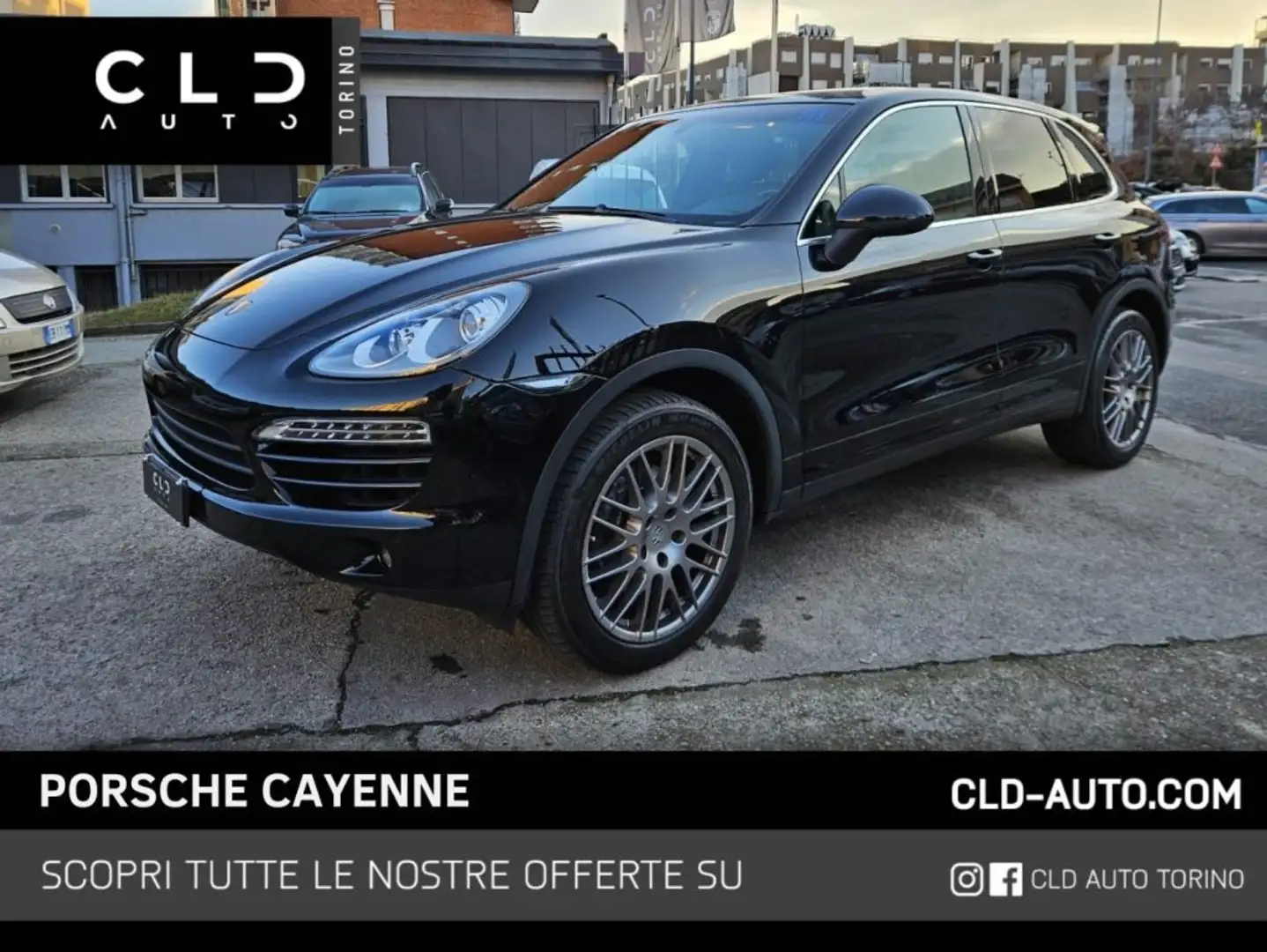 Porsche Cayenne 3.0 Diesel Nero - 1