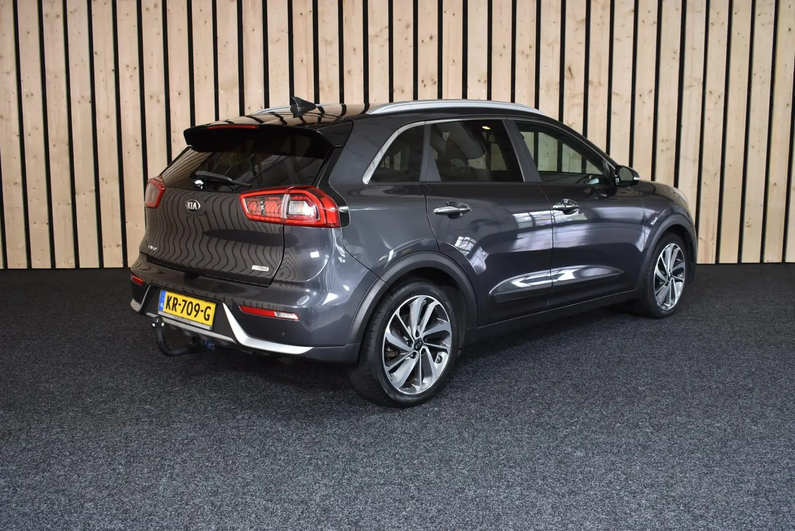 Kia Niro 1.6 GDi Hybrid ExecutiveLine Leer Trekhaak Camera Сірий - 2