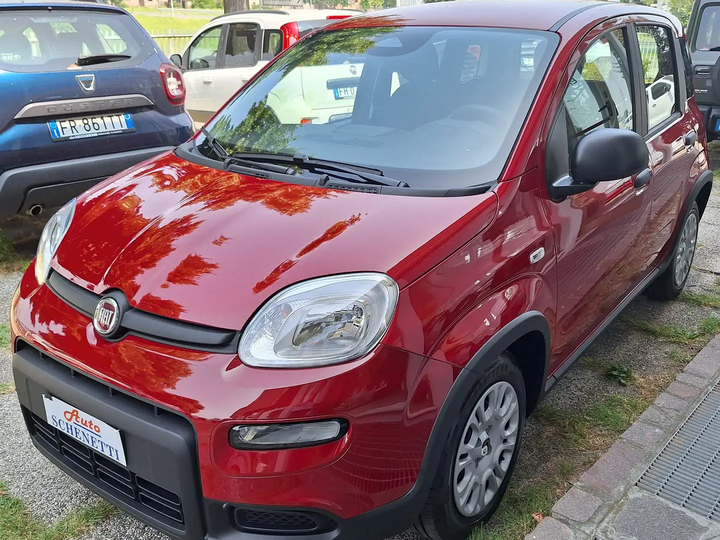 Fiat Panda Pandina 1.0 hybrid s chilometri zero vari colori Rouge - 1