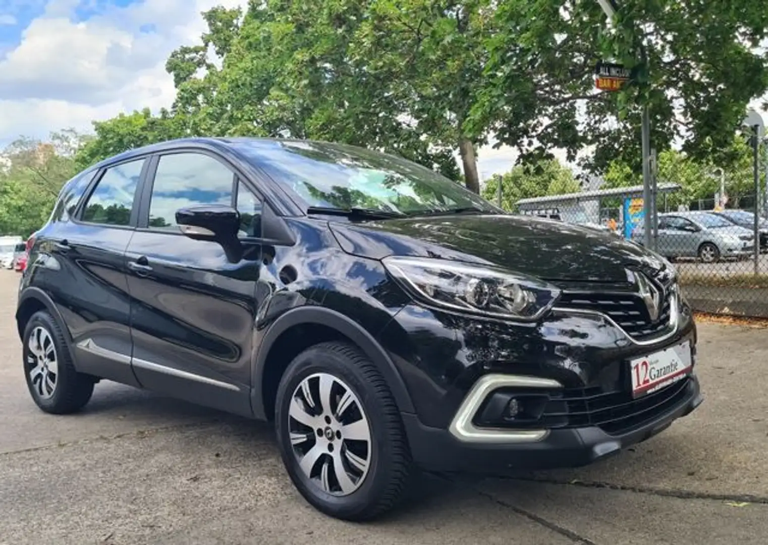 Renault Captur Dynamique, Klima/Navi/Temp/Sitzh/ 61TKm Schwarz - 2