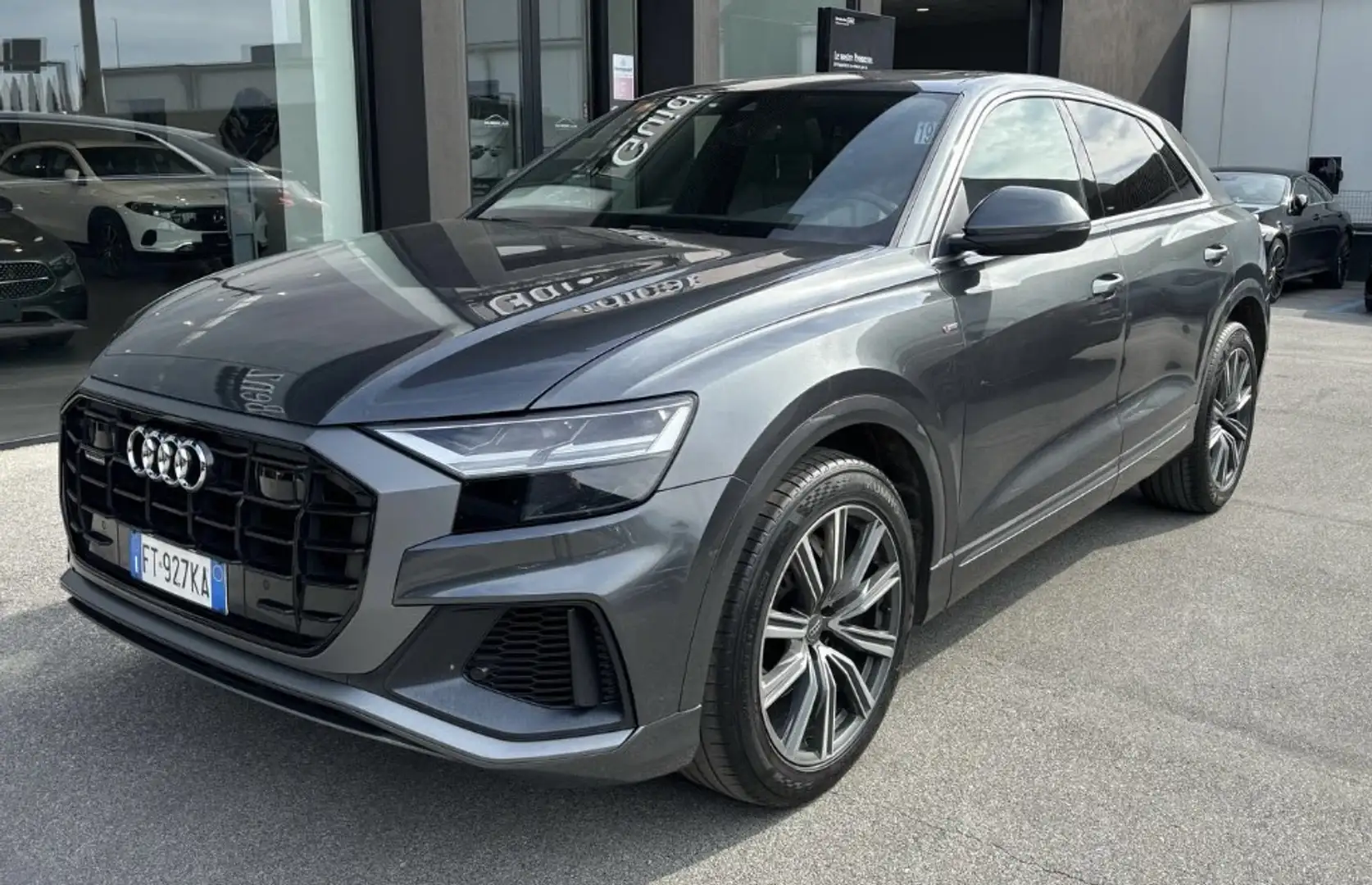 Audi Q8 50 3.0 tdi mhev S LINE  CONVERTITORE DA SOSTITUIRE Grigio - 1