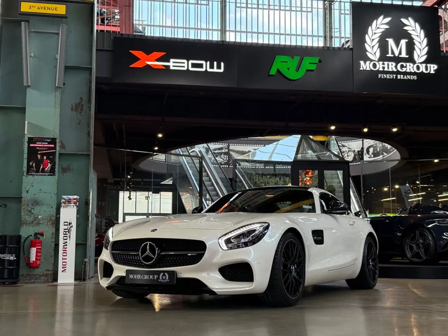 Mercedes-Benz AMG GT Coupe/Service NEU/Sport AGA/Pano Blanc - 1