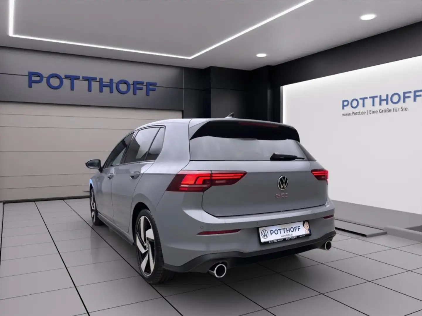 Volkswagen Golf GTI PDC NAVI HuD ACC LM18 Grau - 2