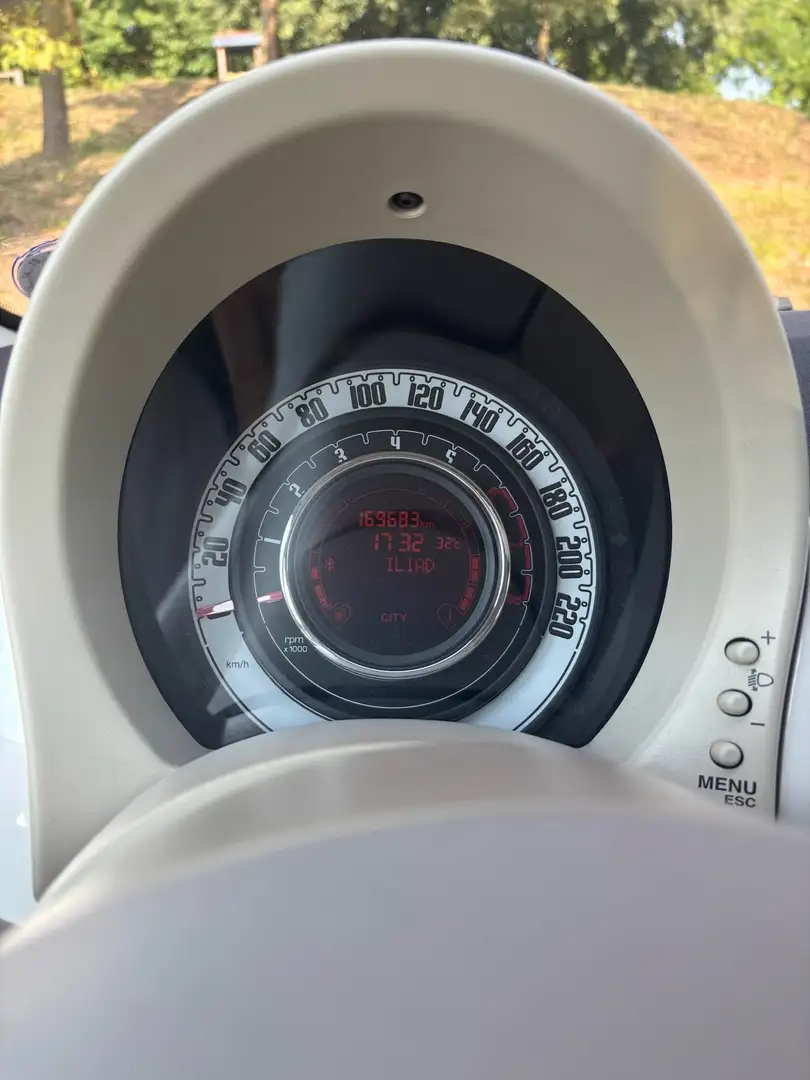 Fiat 500 500 III 1.2 Lounge 69cv Bianco - 2