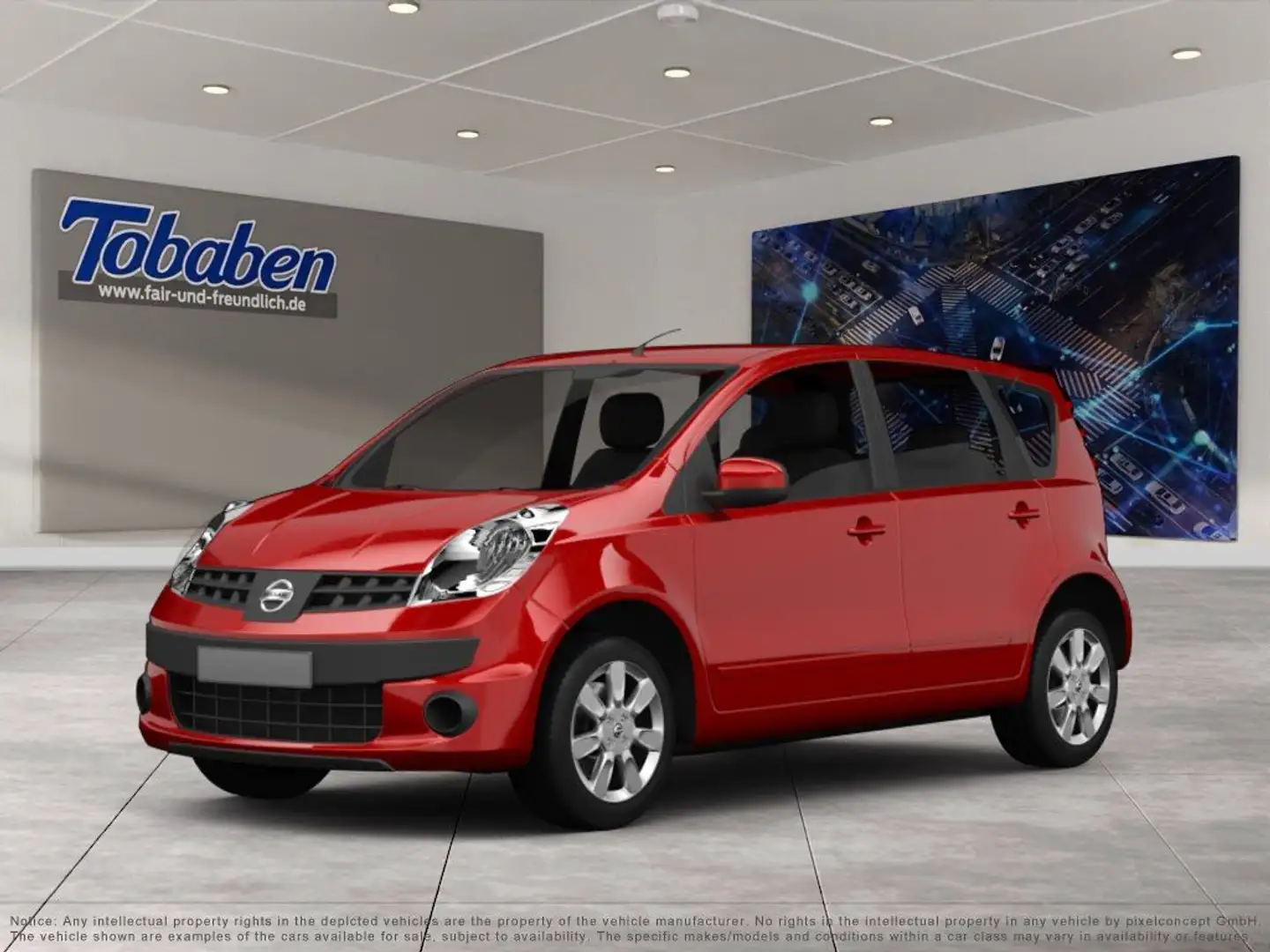 Nissan Note 1.4 acenta Acenta Shz.+MFL+Klima+BT+Isofix Rot - 1