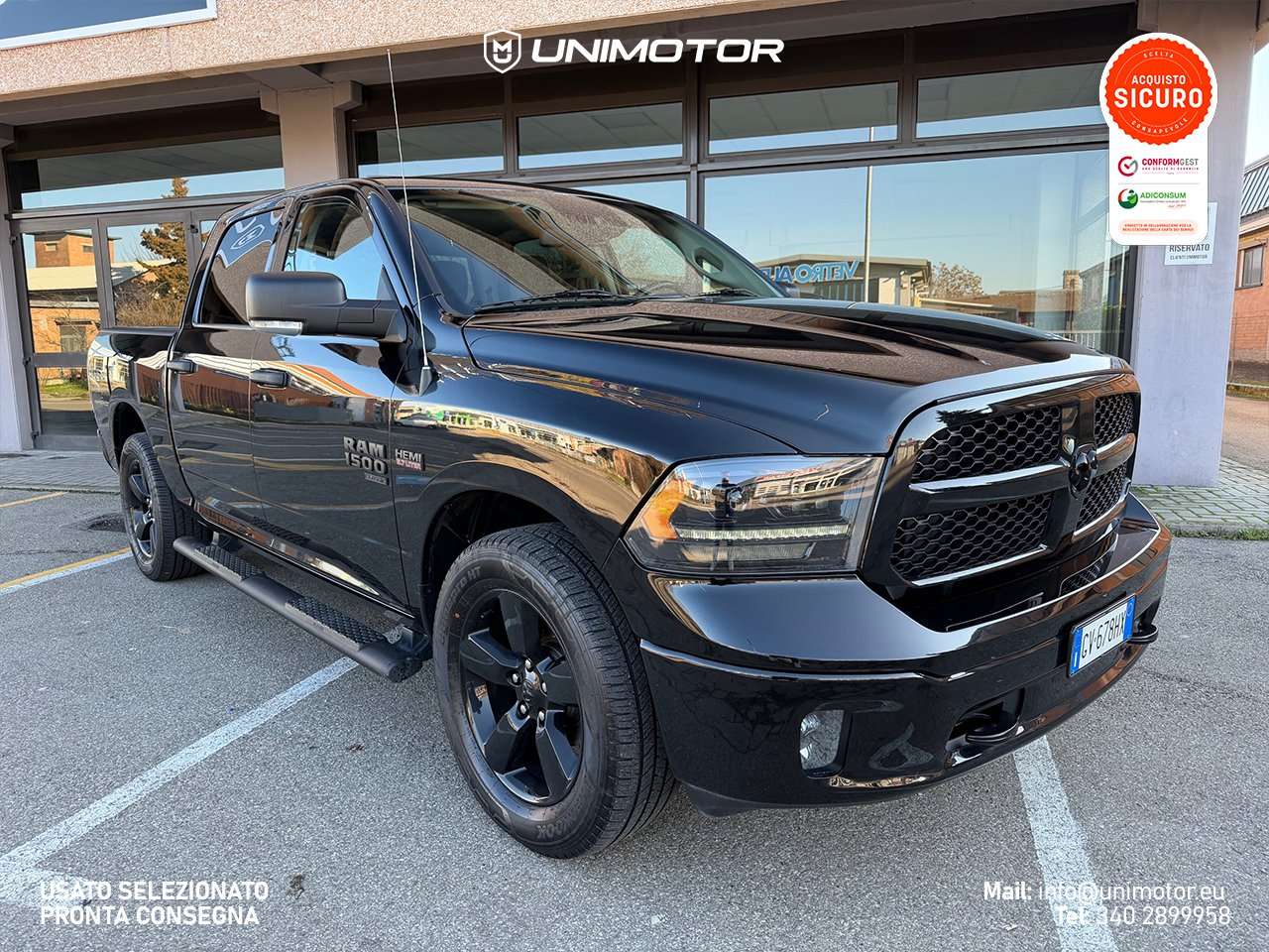 Dodge RAM RAM 1500 5.7 V8 Crew Cab Sport GPL 395cv AT8