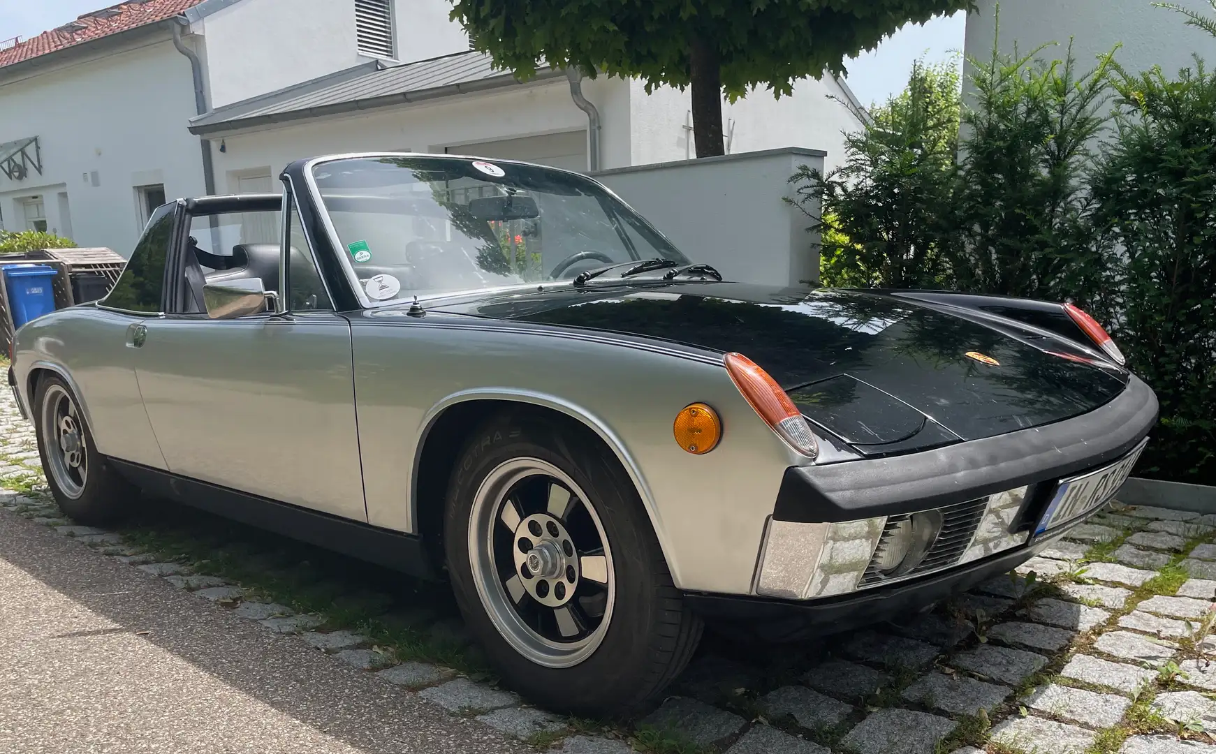 Porsche 914 Wunderschöner 1.7 / 80PS Original nicht verbastelt und 2 Farben Spezial Lackierung, H-Zulassung Silber - 2