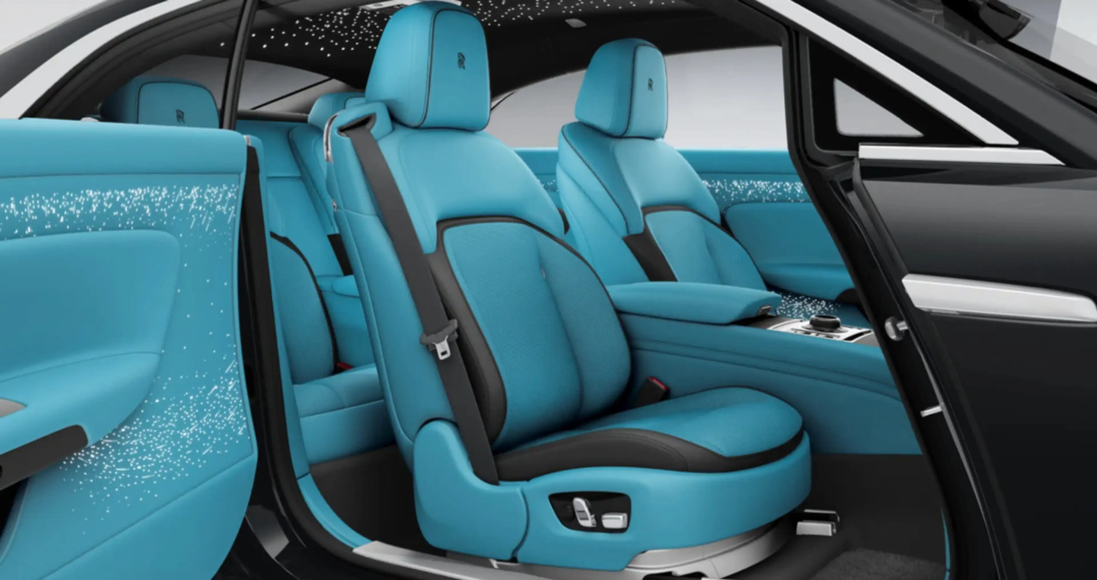 Rolls-Royce Series II | Black Diamond | Turchese | Starlight D — photo 5