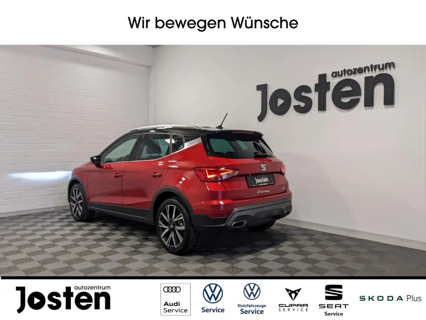 SEAT Arona 1.5 TSI DSG FR Voll-LED INFOTAIN 18 Zoll Rot - 2