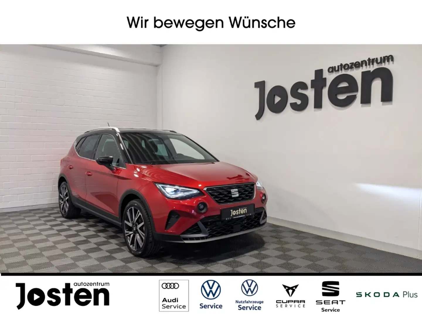 SEAT Arona 1.5 TSI DSG FR Voll-LED INFOTAIN 18 Zoll Rot - 1