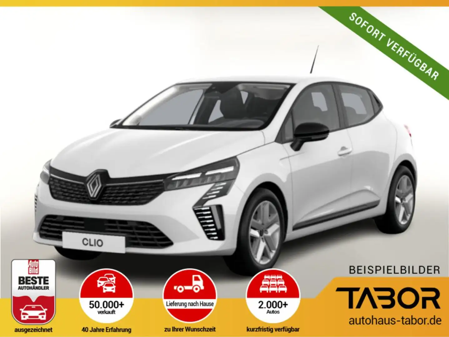 Renault Clio Evolution TCe 100 LPG Kam SHZ PDC Weiß - 1