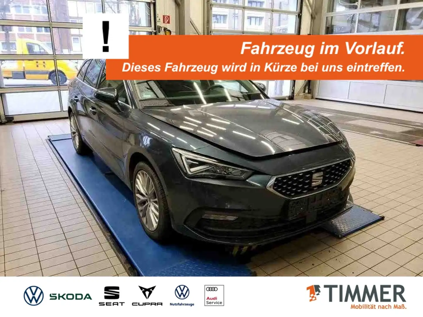 SEAT Leon SP 1.5 eTSI DSG XCELLENCE +LED +ACC +RKAM +NAVI + Grau - 1