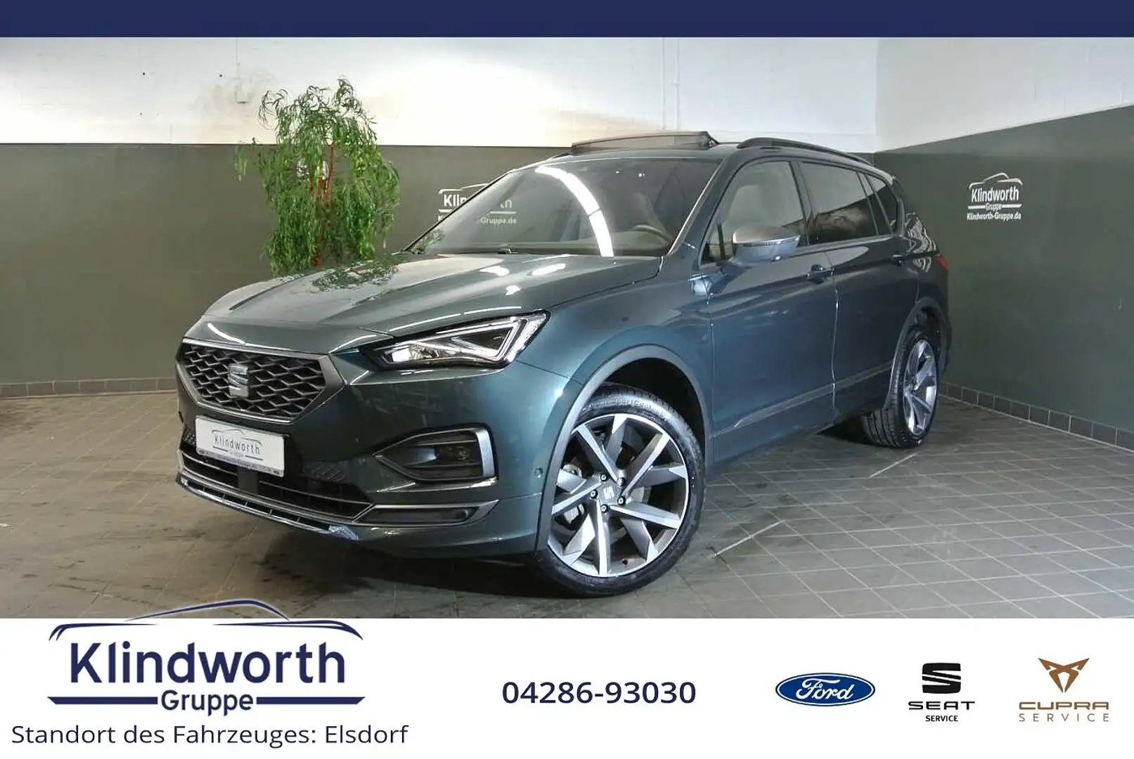 SEAT Tarraco 2.0 TDI DSG FR +Standheiz.+DCC+AHK+Pano Groen - 1
