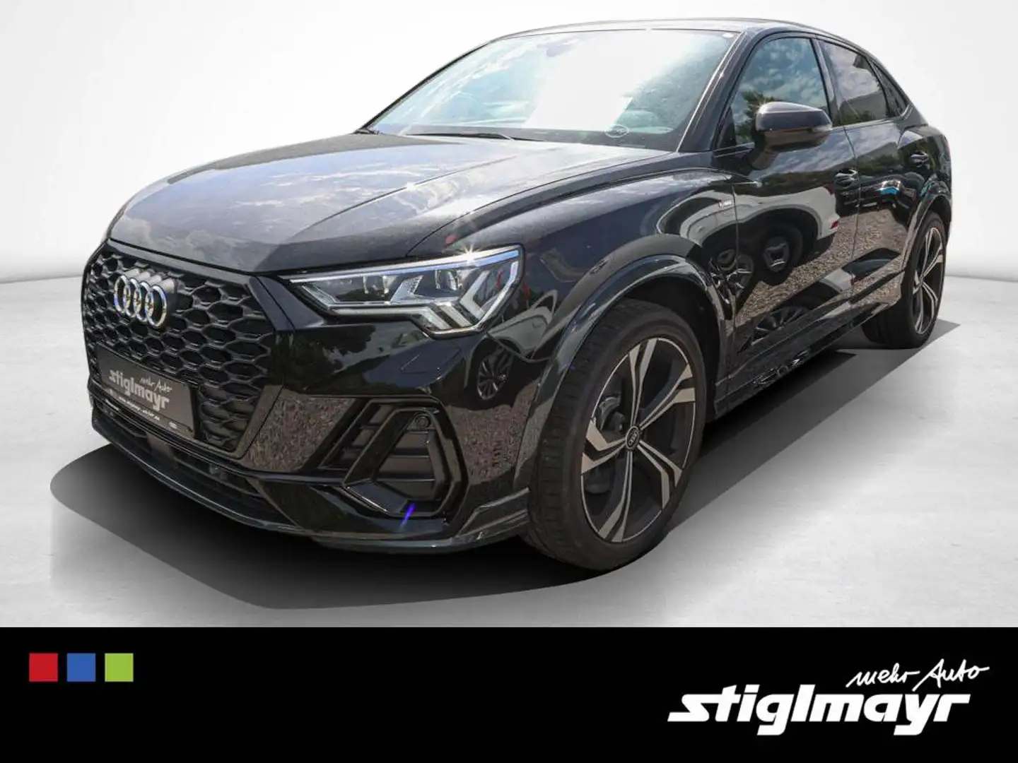 Audi Q3 Sportback quattro S Line 40TFSI S tronic 20Z´ Zwart - 1
