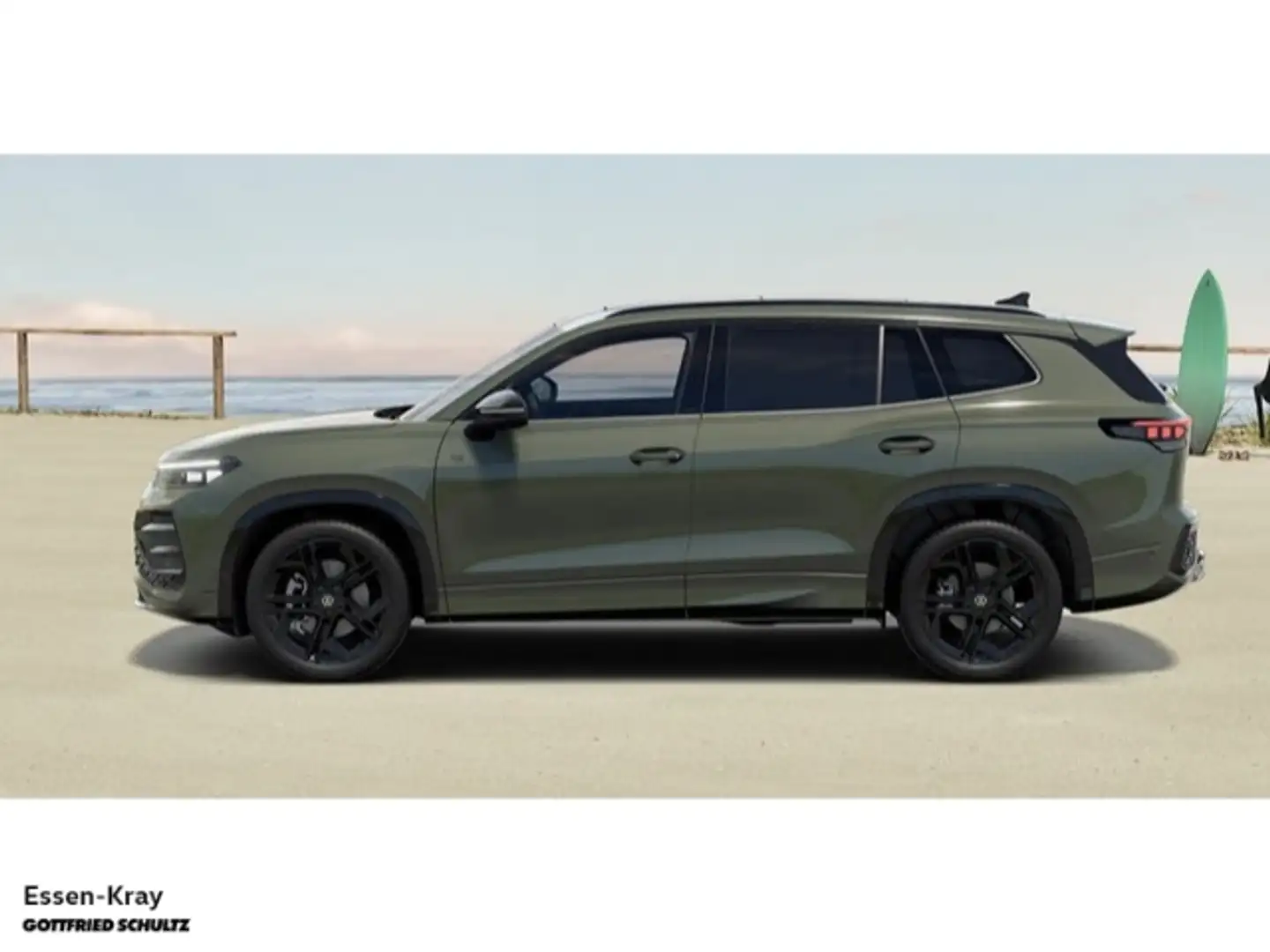 Volkswagen Tayron R-Line 2.0 TDI SCR DSG 4MOTION Matrix-LED Pano AHK Verde - 2