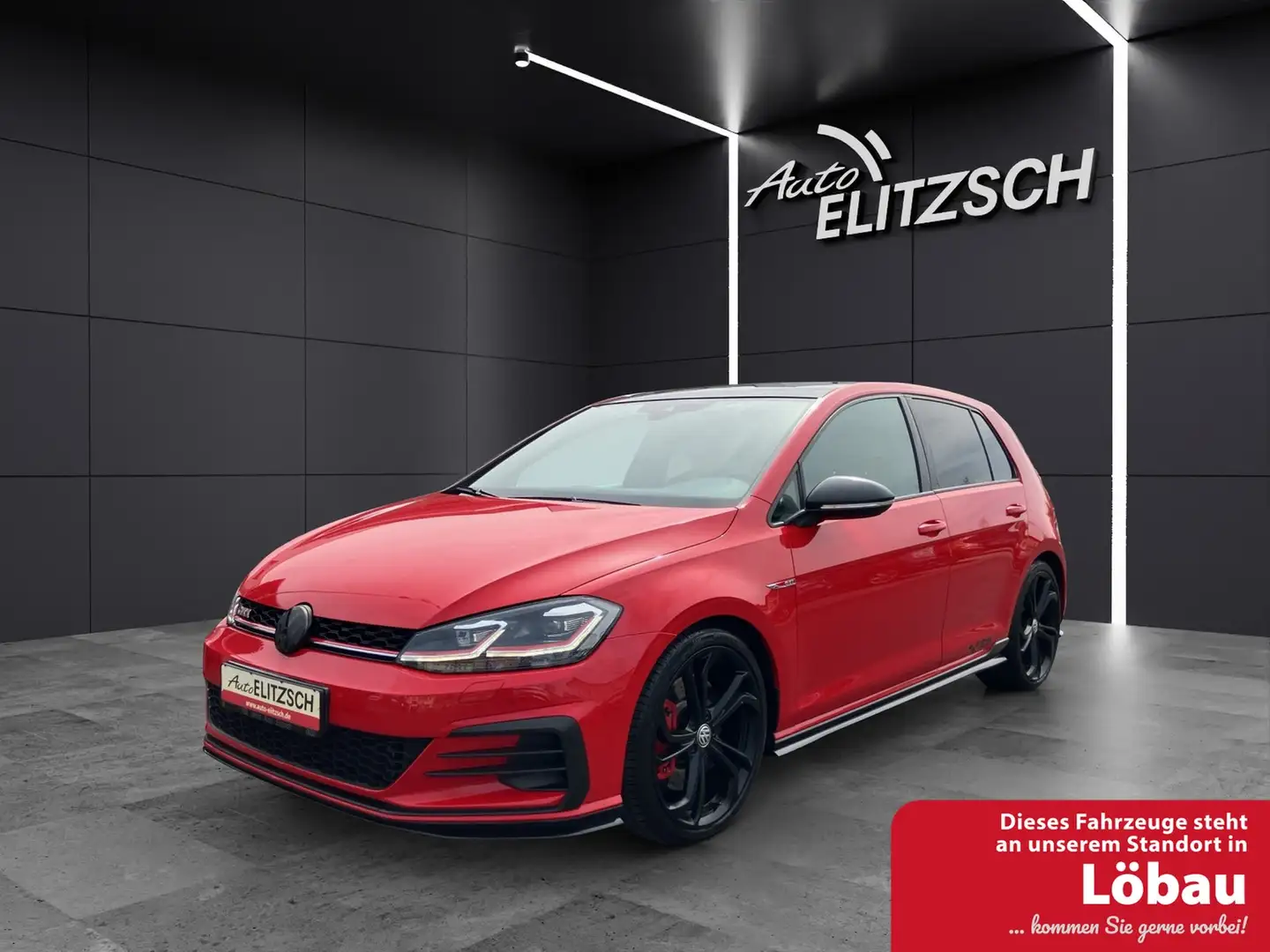 Volkswagen Golf VII GTI TCR Start-Stopp DSG LED Navi Pano AID A... Rojo - 1