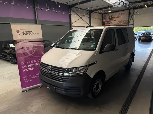 Volkswagen Transporter 2.0TDi Automaat Dubbal Cab. 5-Zit GPS Trekhaak