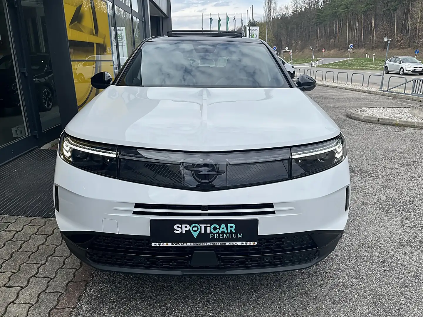 Opel Grandland 1.2 MHEV GS Aut.!PANO,AHV,MATRIXLED,NAVI,TOP! Weiß - 2