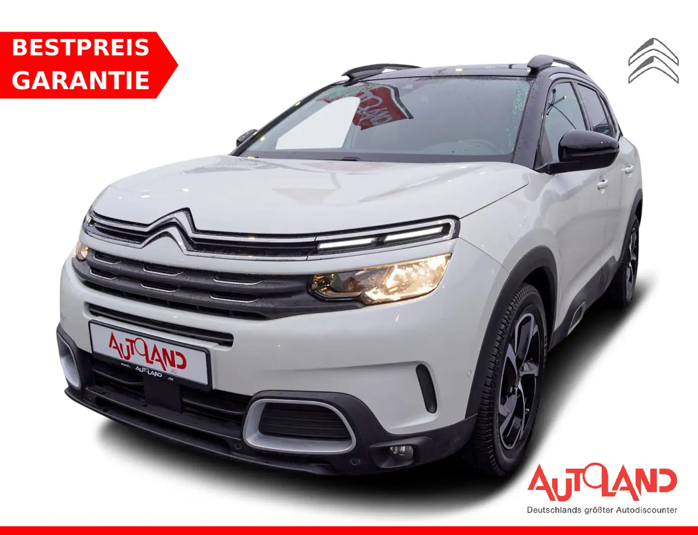 Citroen C5 Aircross 1.5 Blue-HDi Feel Aut. Totwinkel PDC Blanc - 1