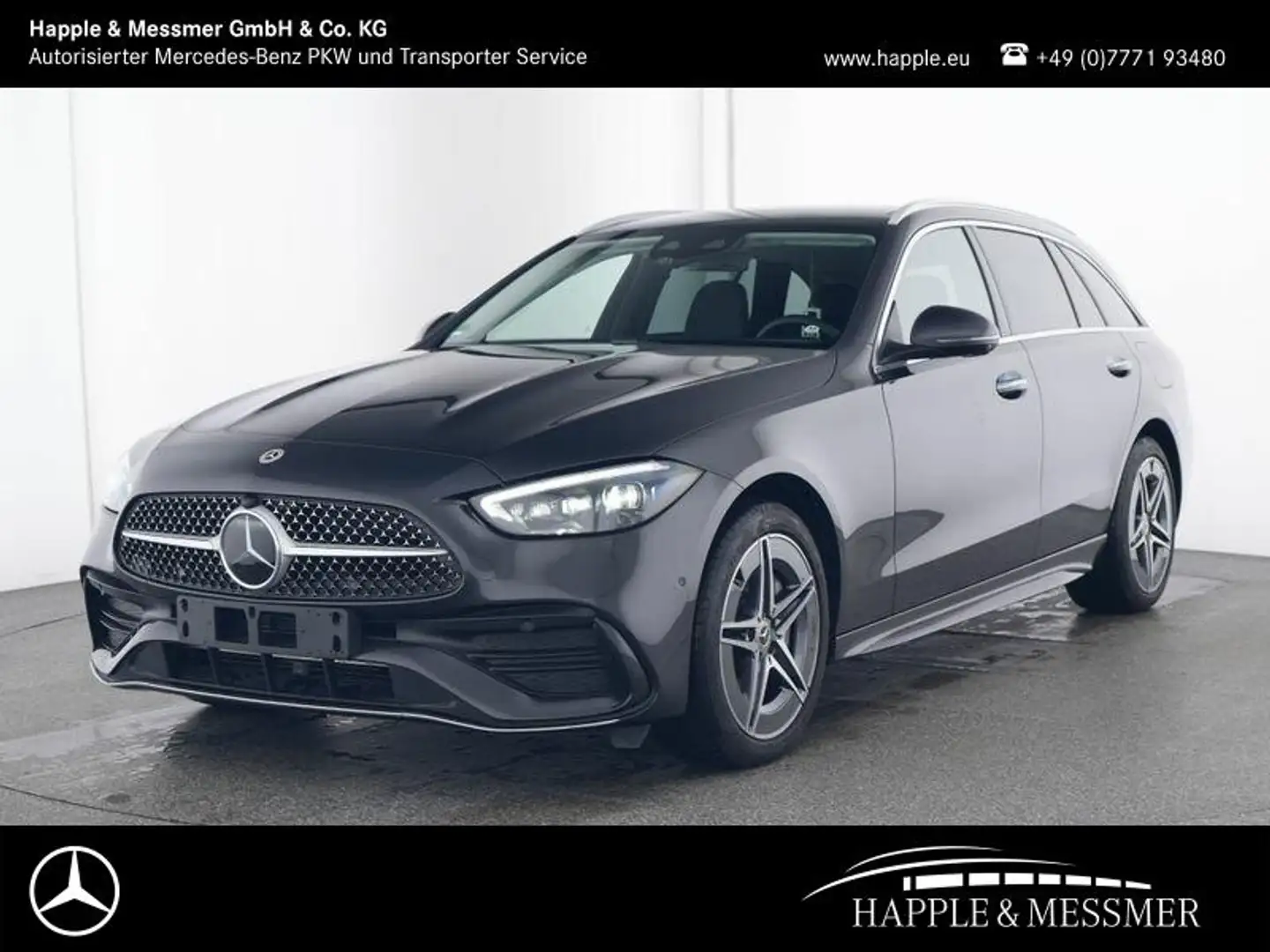 Mercedes-Benz C 300 C 300 eT AMG Premium+/Pano/Fahrassist+/Burmester Gris - 1