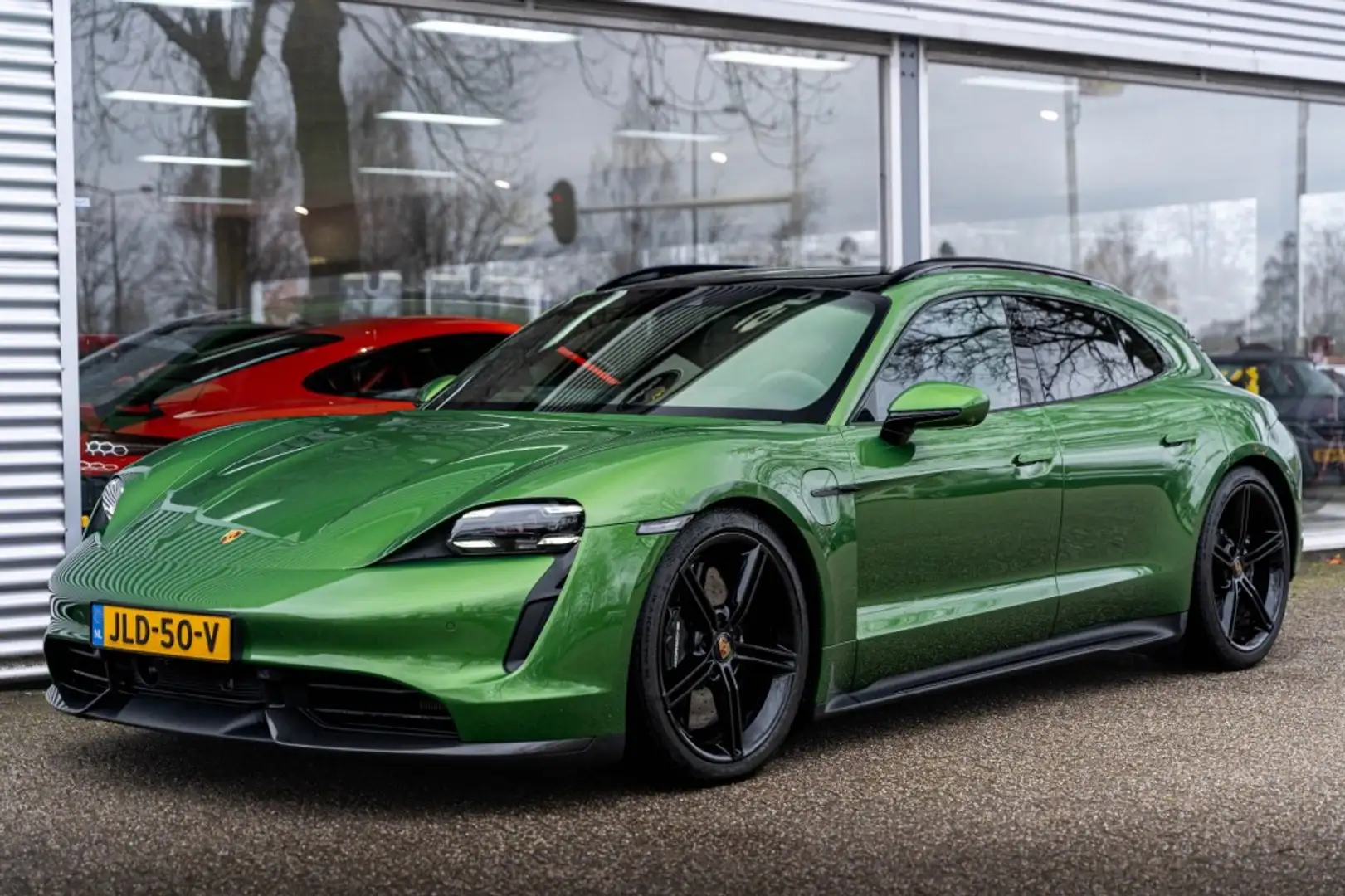 Porsche Taycan Sport Turismo Turbo S Burmester / Nachtzicht / Mas Grün - 1