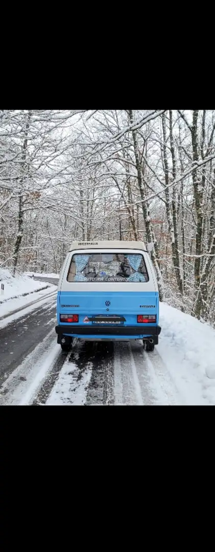 Volkswagen T3 Westfalia Bleu - 1