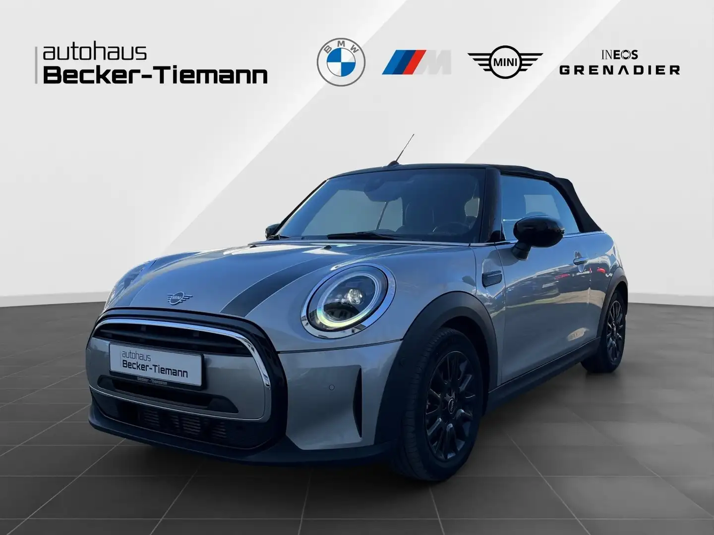 MINI Cooper Cabrio Autom. Navi DrivAss ParkAss HK/HiFi Grau - 1