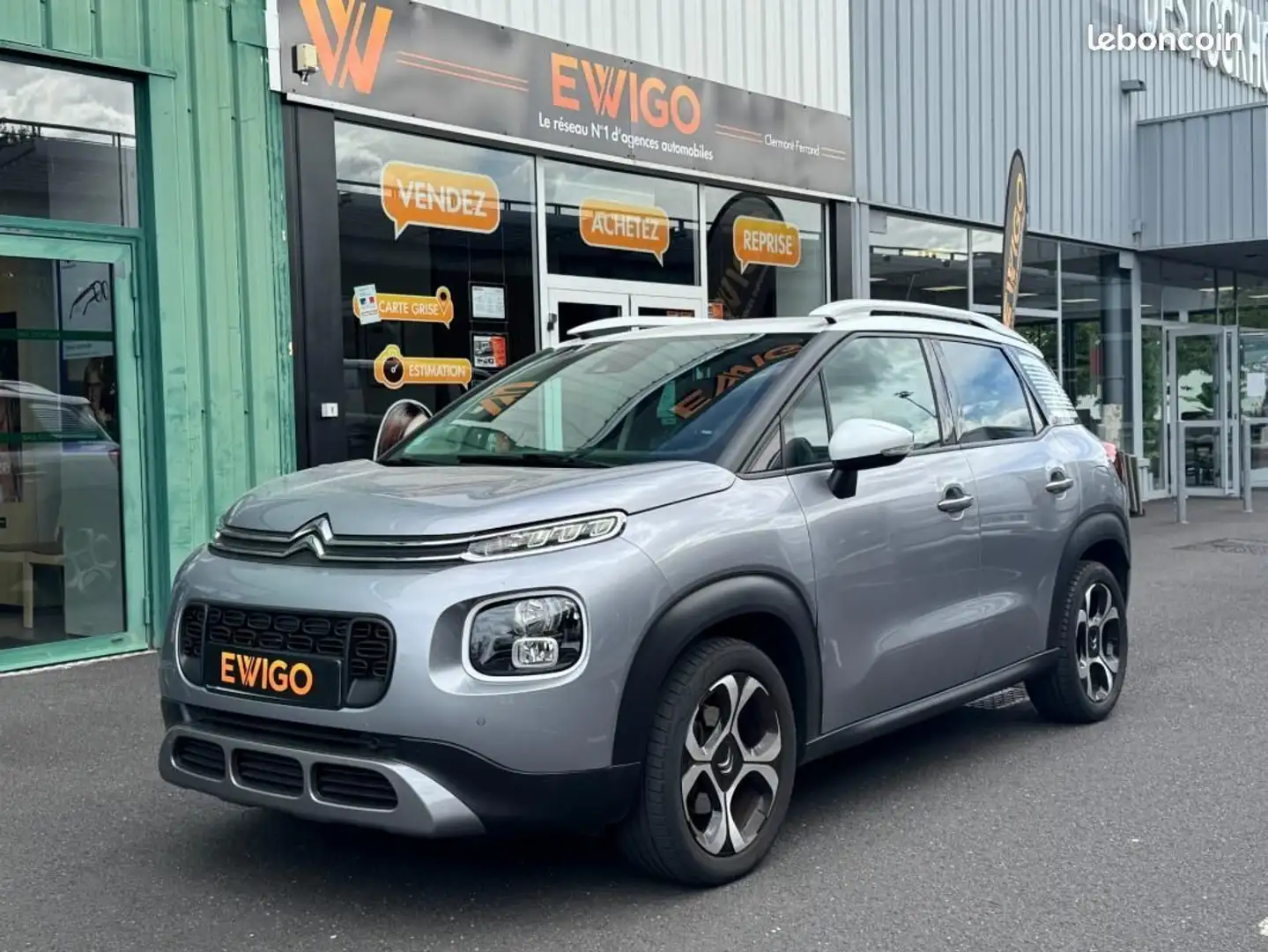 Citroen C3 Aircross Citroën 1.2 SHINE 110CH COURROIE NEUVE Gris - 1