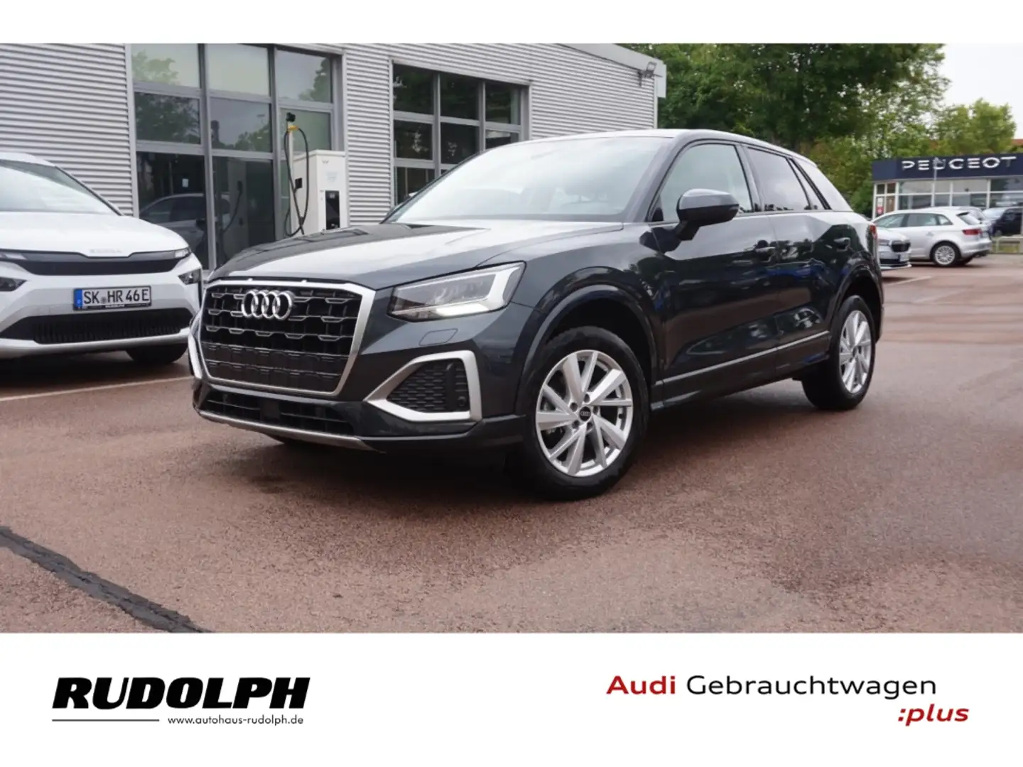 Audi Q2 advanced 35 TFSI S-tronic LED Navi AHK Temp PDCv+h Grau - 1