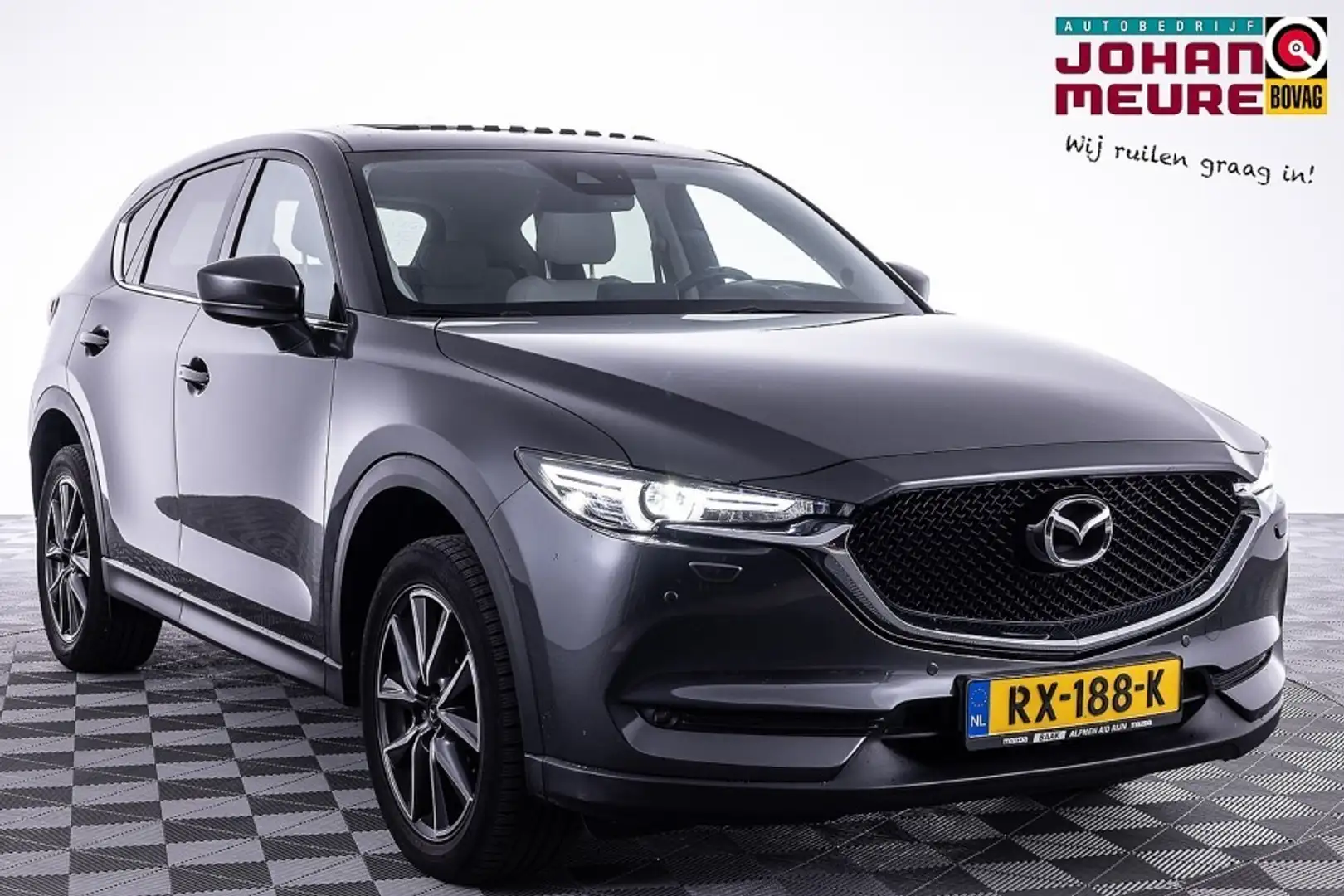 Mazda CX-5 2.0 SkyActiv-G 160 GT-M 4WD Automaat | LEDER | SCH Grijs - 1