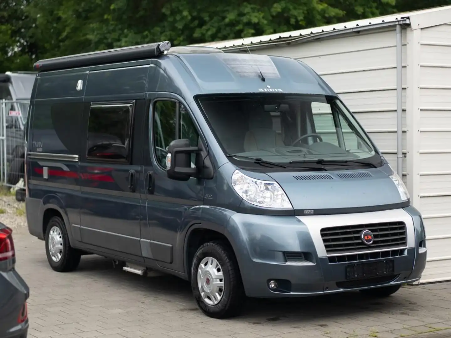 Adria Twin Active *Markise*Fahrradträger*Solar Grau - 2