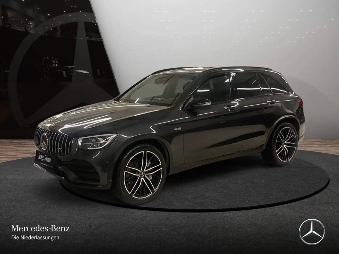 Mercedes-Benz GLC 43 AMG GLC 43 4M AMG+NIGHT+PANO+360+AHK+LED+STHZG+FAHRASS Gris - 2