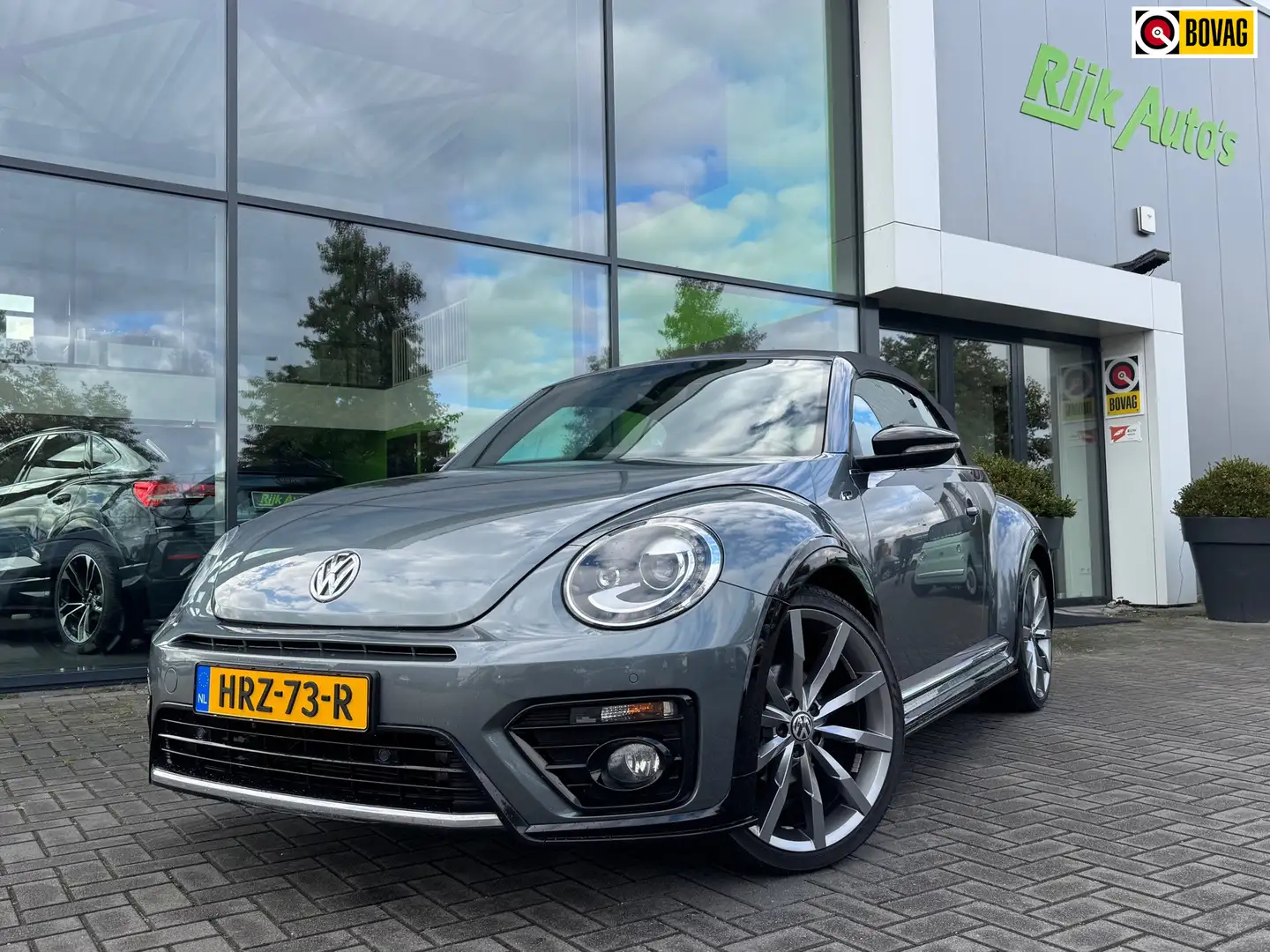 Volkswagen Beetle Cabriolet 1.4 TSI R-Line * Camera * led * 20 inch Gris - 1