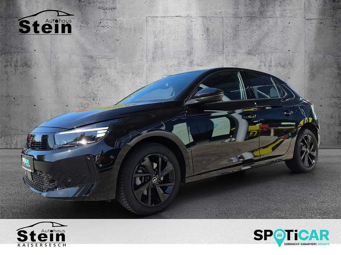 Opel Corsa GS 1,2 74 kW 6-G. Alu,Klima,SH,LH,RFK Negro - 1