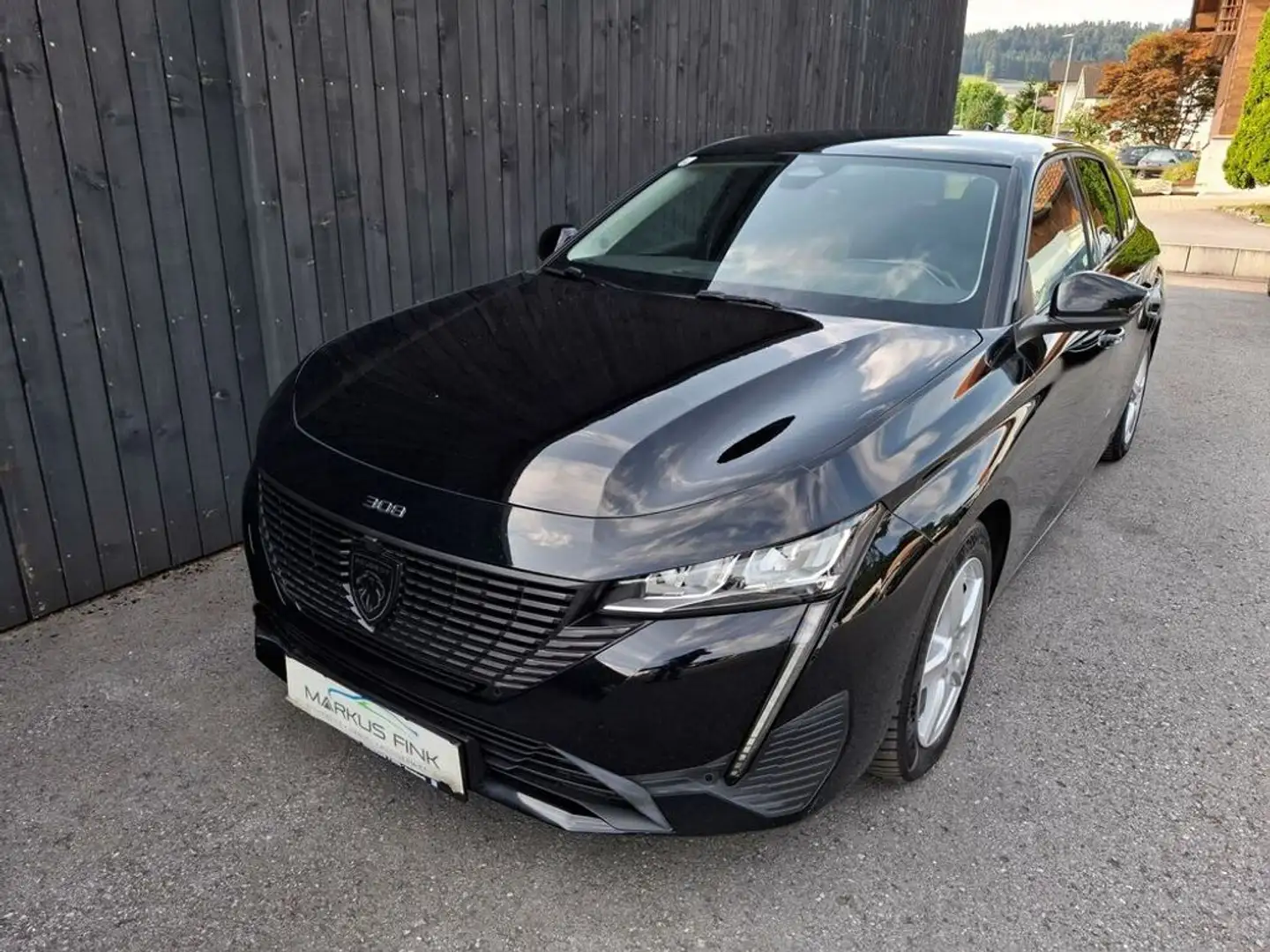 Peugeot 308 Allure Schwarz - 1